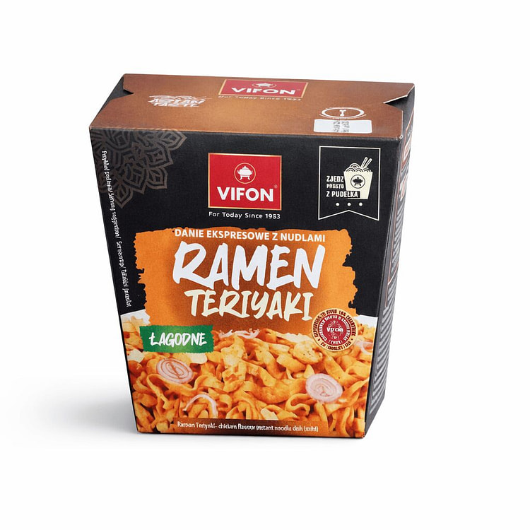 LunchBox 照烧鸡肉拉面 8 包 1 箱