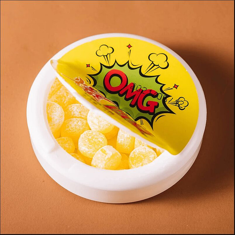 Super Sour Lemon Candy 45g*1 Box 45 g