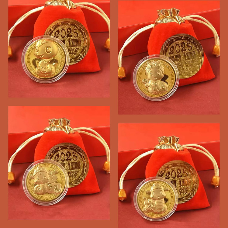 GOLD COIN 24K 9999 NGÀY THẦN TÀI 1/10 AL 2025 Phát Tài, Phát Lộc,May Mắn SE