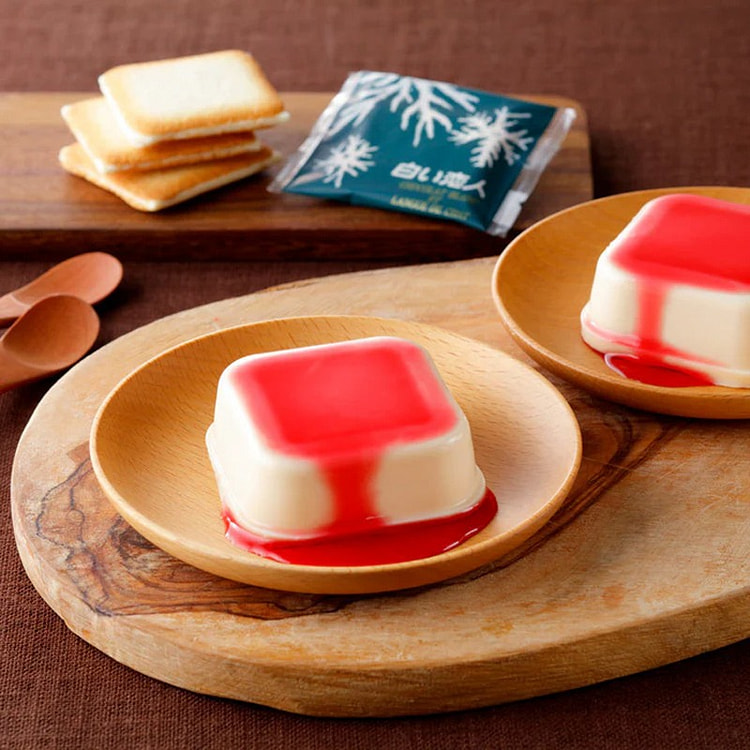 Bánh pudding socola trắng ISHIYA Shirai Koibito 1 miếng