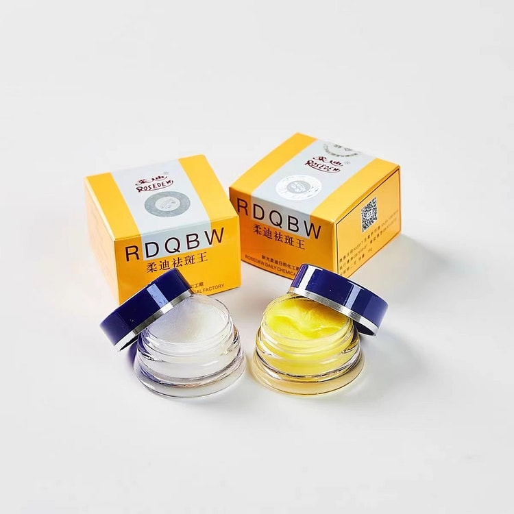 Rodi Freckle Remover King (1 box each of yellow an