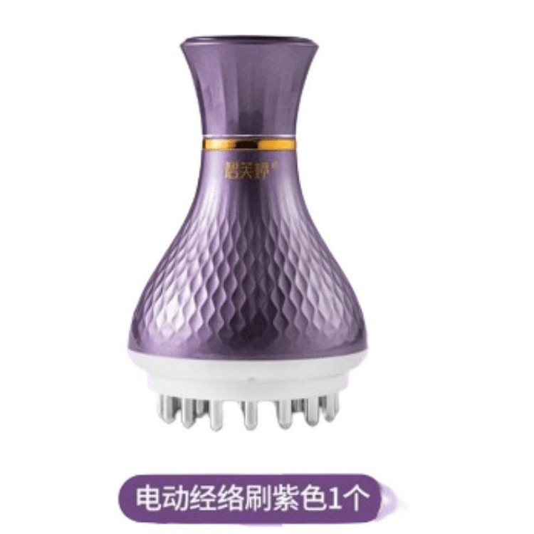 碧芙婷  电动经络刷全身通用刮痧揉腹仪30档 紫色