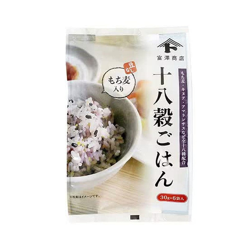 Tomizawa Shoten TOMIZ 18 Grain Rice 180g (30g x 6) 1 each