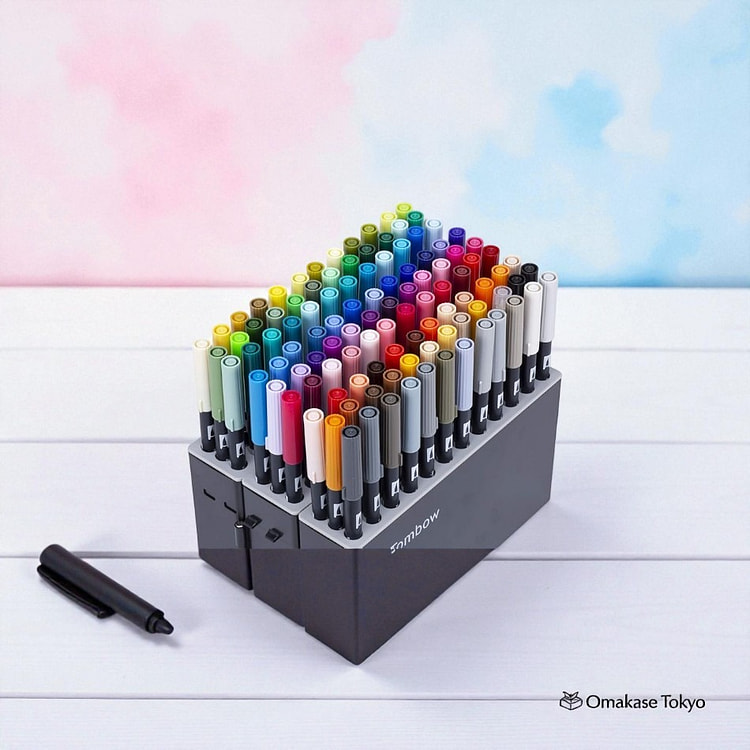 Tombow ABT Dual Brush Pen 108-Color Set Japan