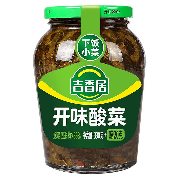 Jixiangju Sichuan Pickled Cabbage 350g