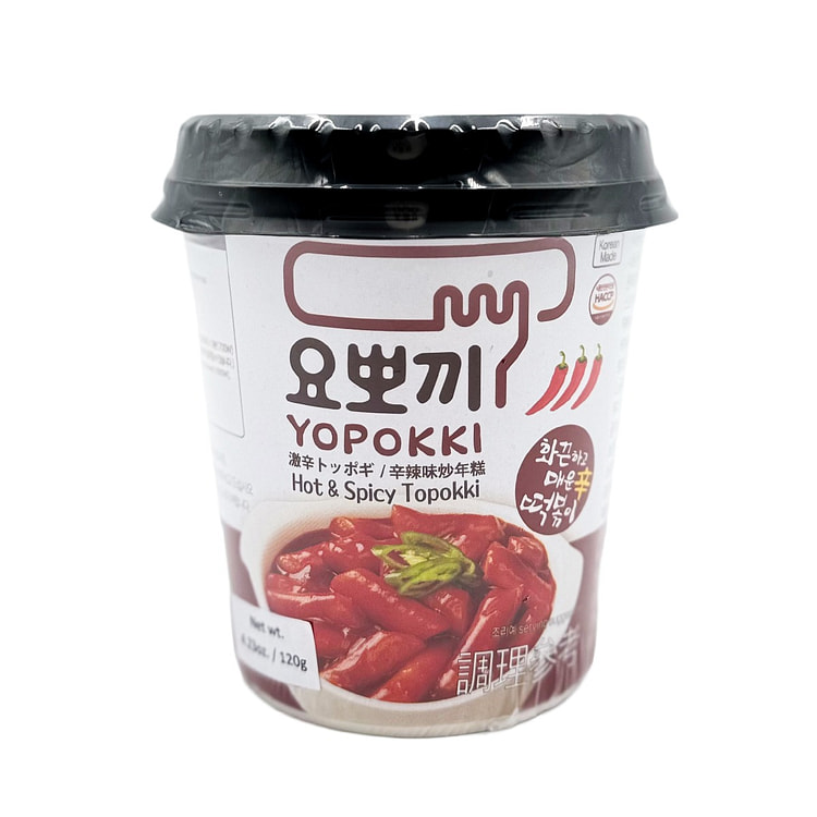 YOPOKKI HOT & Spicy Tteokbokki Cup 120 g