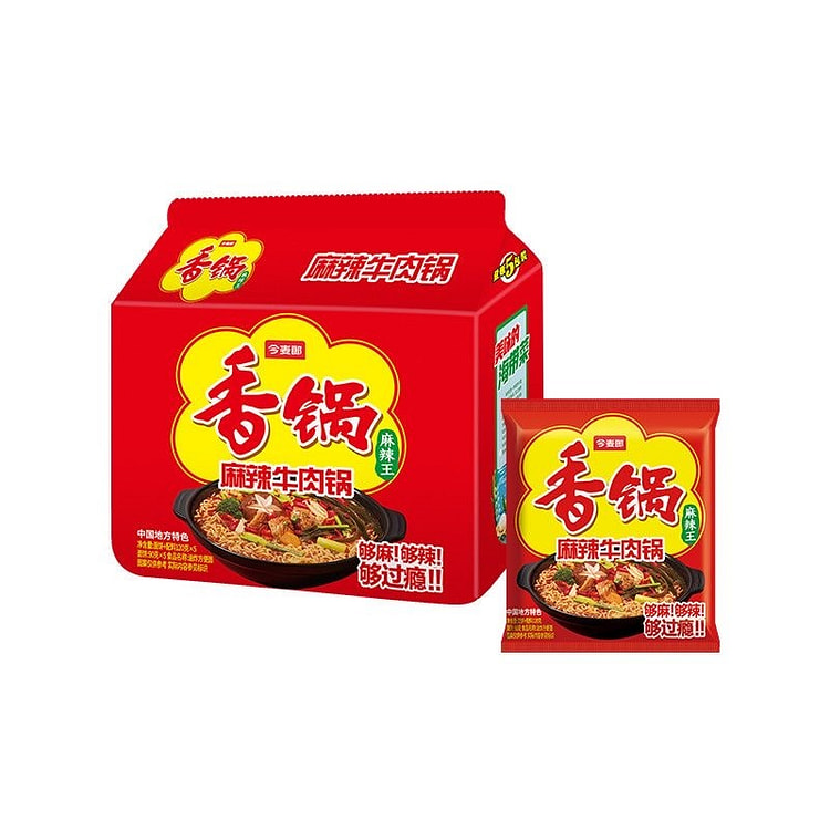 Jinmailang Spicy Beef Flavor Instant Noodles 600 g