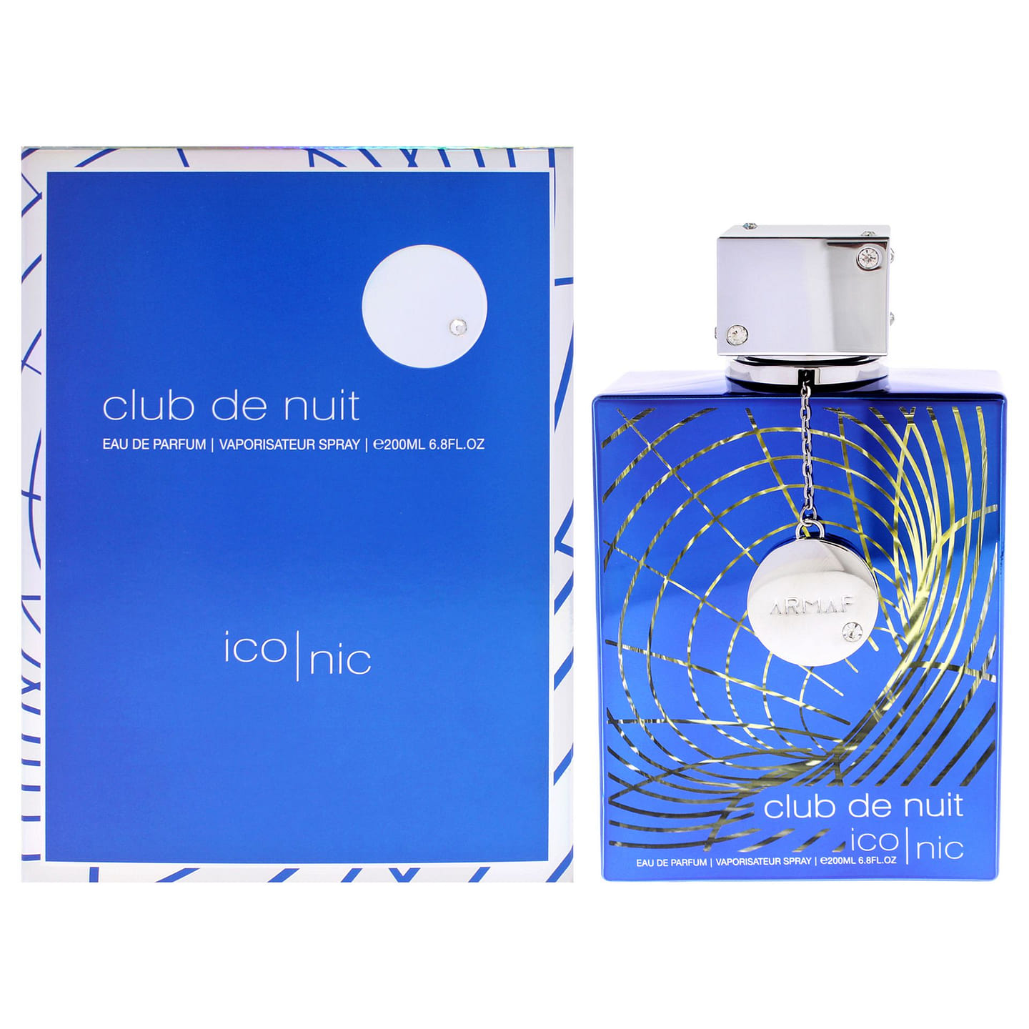 Club De Nuit Iconic Blue by Armaf for Men – 6.8 oz 6.8 oz