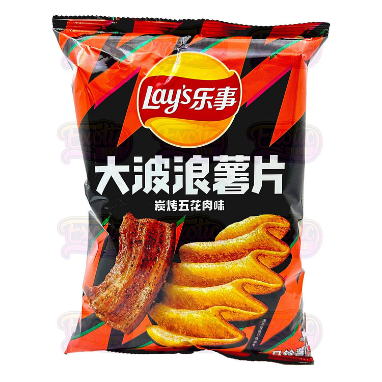 Lay's Wavy Smoked Pork Belly 70 g