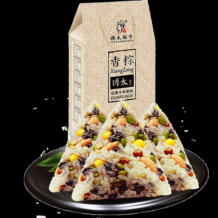 傅太 粗粮八宝粽五谷杂粮甜糯米粽子 500g*1袋