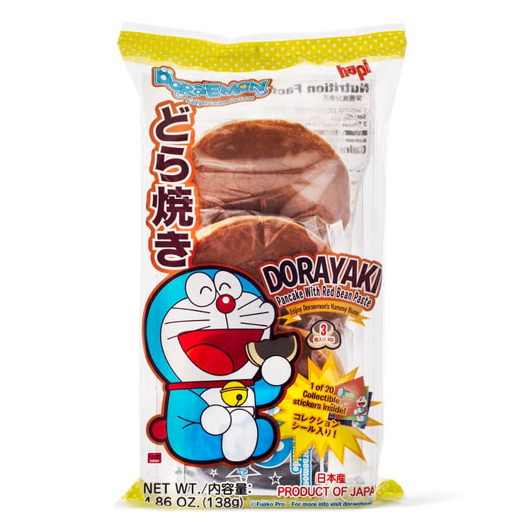 Hapi ドラえもんどら焼き 3個入り Weee