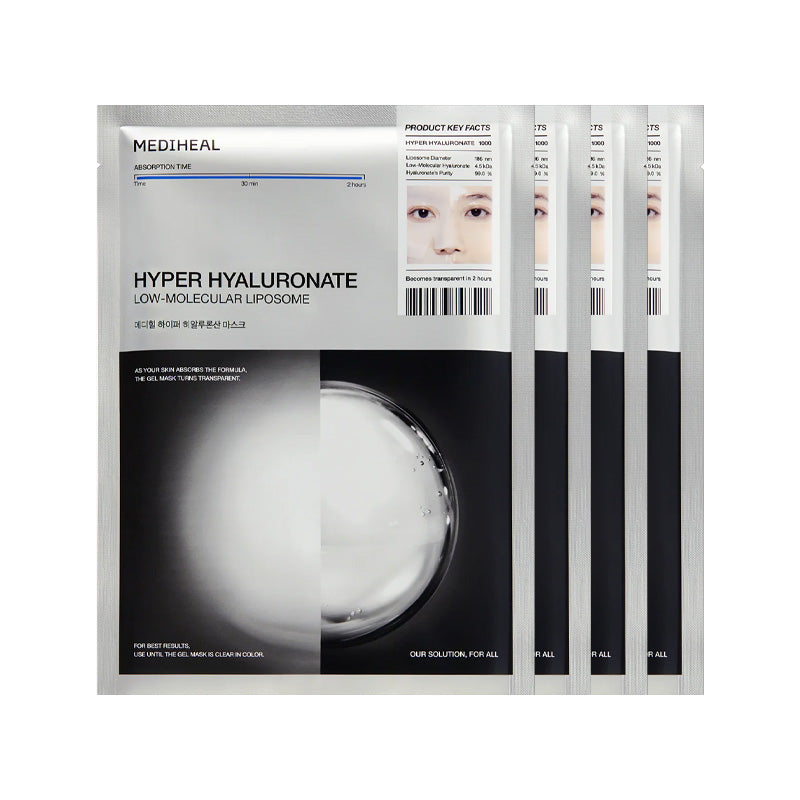 MEDIHEAL Hyper Hyaluronate Mask 4 Pack 1 each