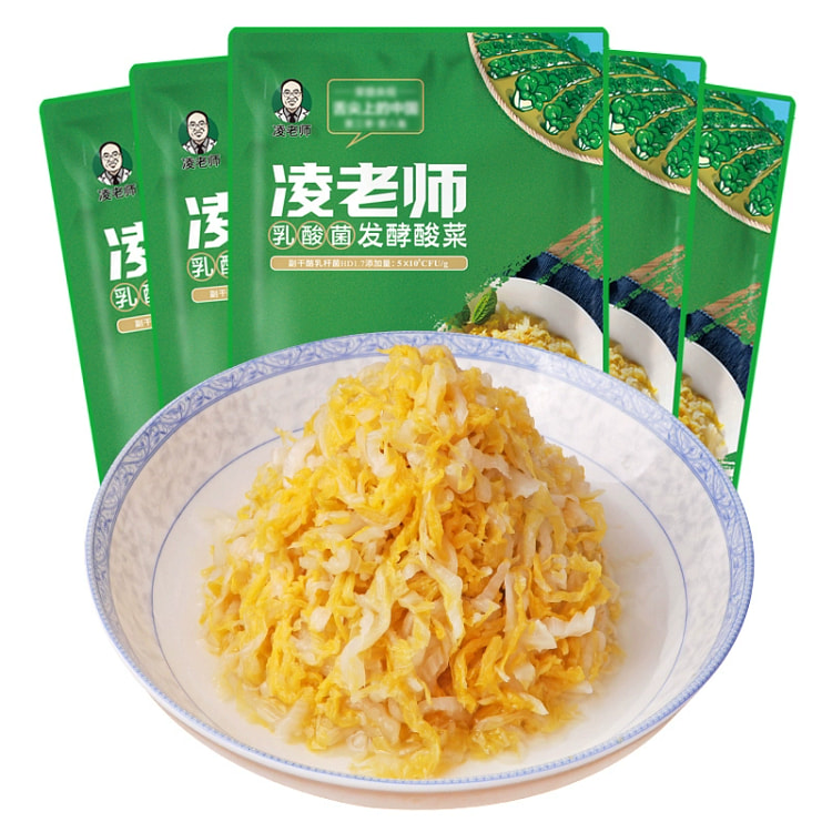 凌老师舌尖3酸菜350g*1袋