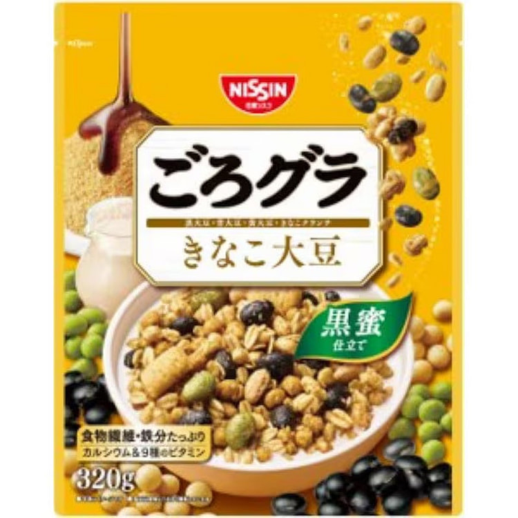 Nissin Cisco Kinako Soybean Granola 320g 1 each
