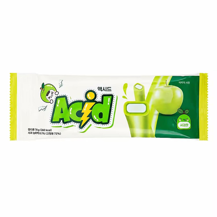 YEM Apple-flavored long stick candy with 70g 1 each