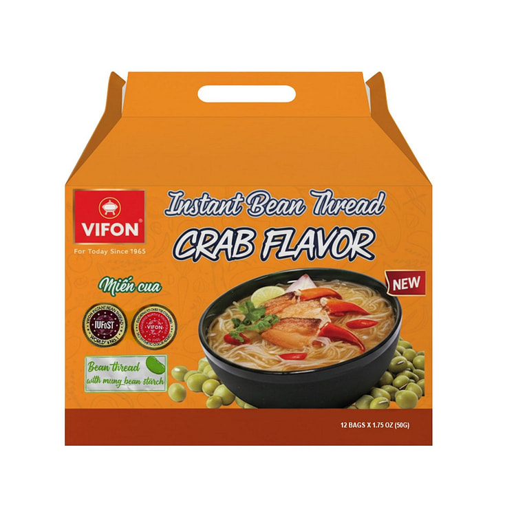 VIFON 蟹味粉丝 12包 1.75 盎司