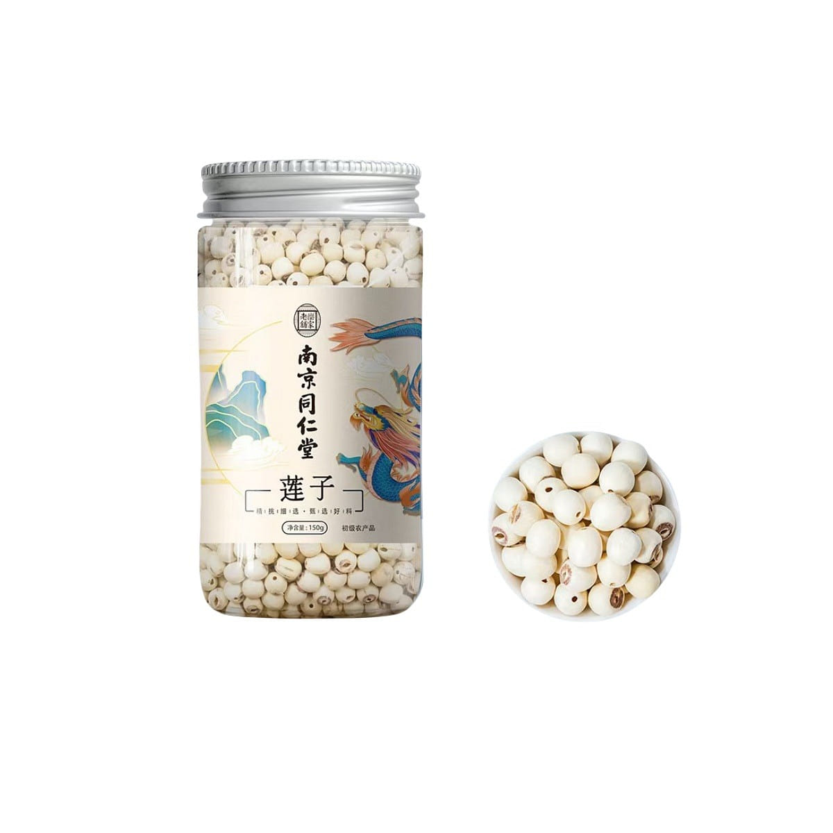Nanjing Tongrentang Lotus Seed 1 can 150 g