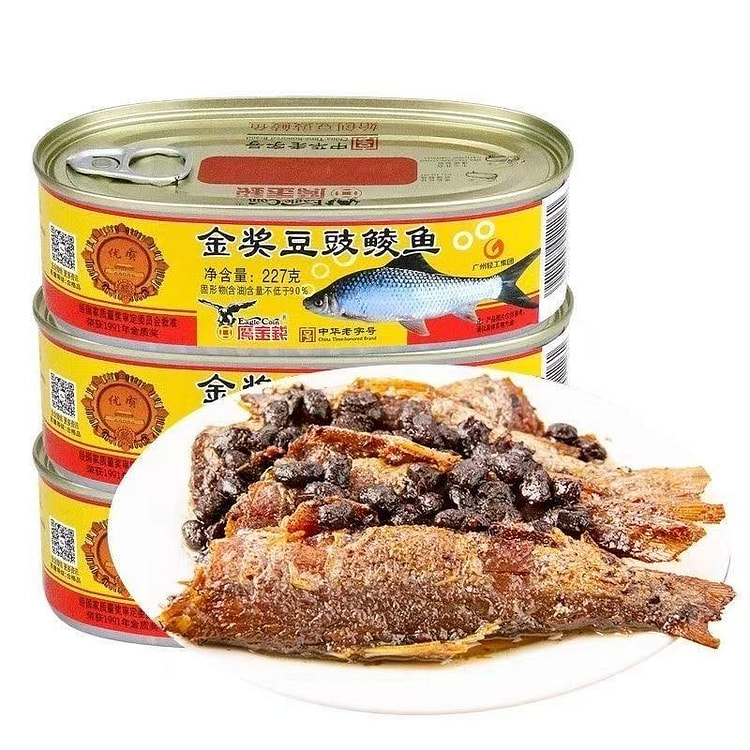 豆豉鲮鱼罐头227g*1罐