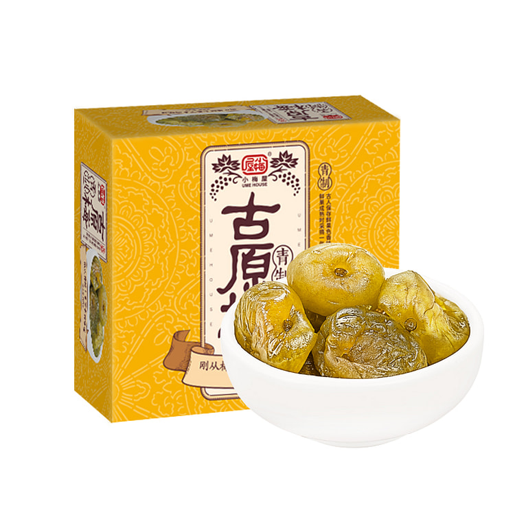小梅屋梅子休闲零食蜜饯果脯古原梅80g*1盒
