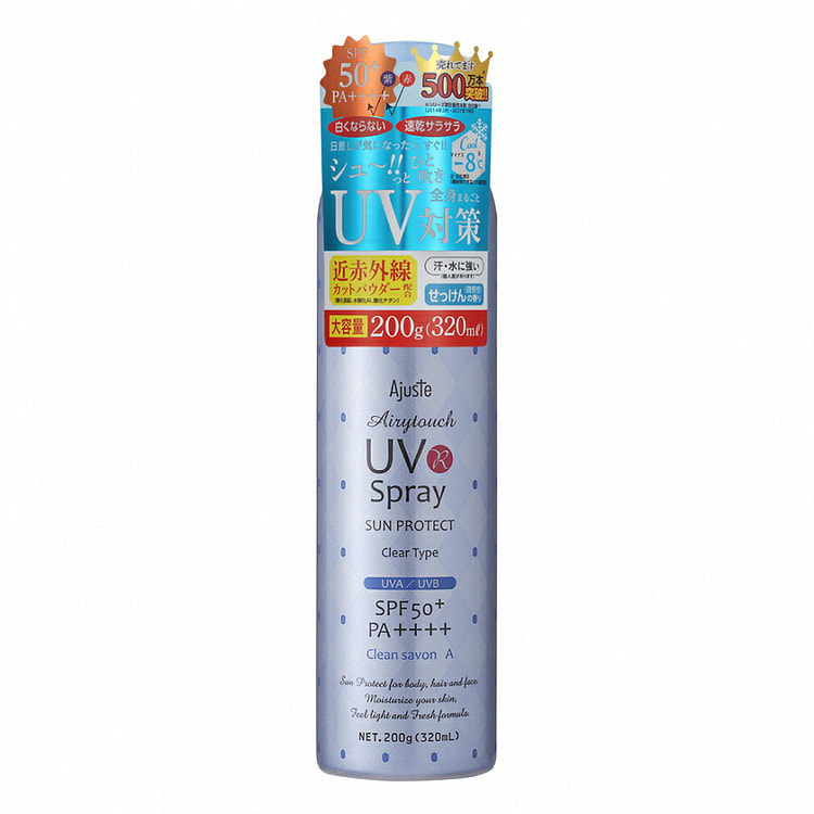 Ajuste UV Spray SPF50+ PA++++ Clean Savon