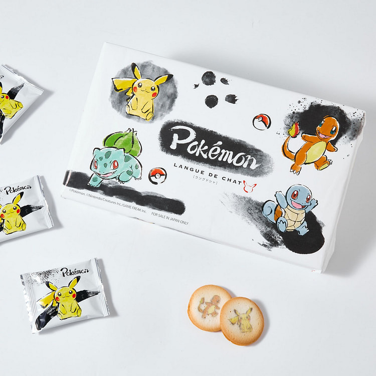 Pokemon Langue de Chat Cookies (12 pieces)