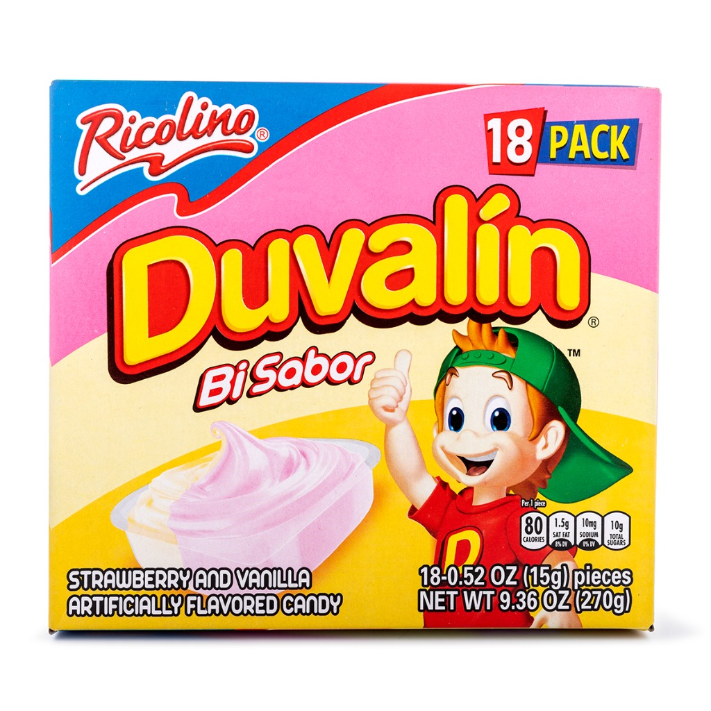 Get Ricolino Duvalín Candy, Vanilla And Strawberry Delivered | Weee