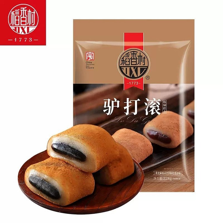 Daoxiangcun Black Sesame Flavored Donkey Roll Cake 328 g