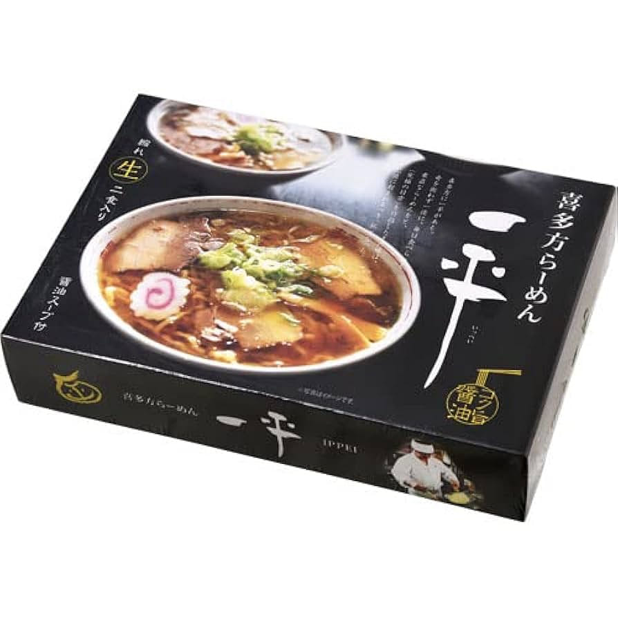拉麪 一平醬油湯 喜多方 340g 1 份