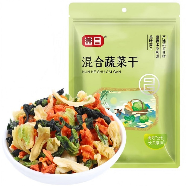 营养健康脱水混合蔬菜干泡面煲汤烹饪爆炒蔬菜包