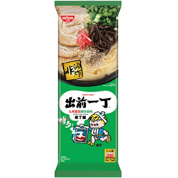 Nissin Demae Iccho Bar Noodle Kyushu Tonkotsu Flv. 186 g