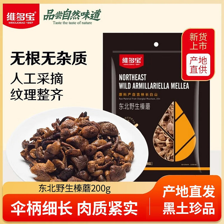 Northeast Wild Hazelnut Mushroom 200 g