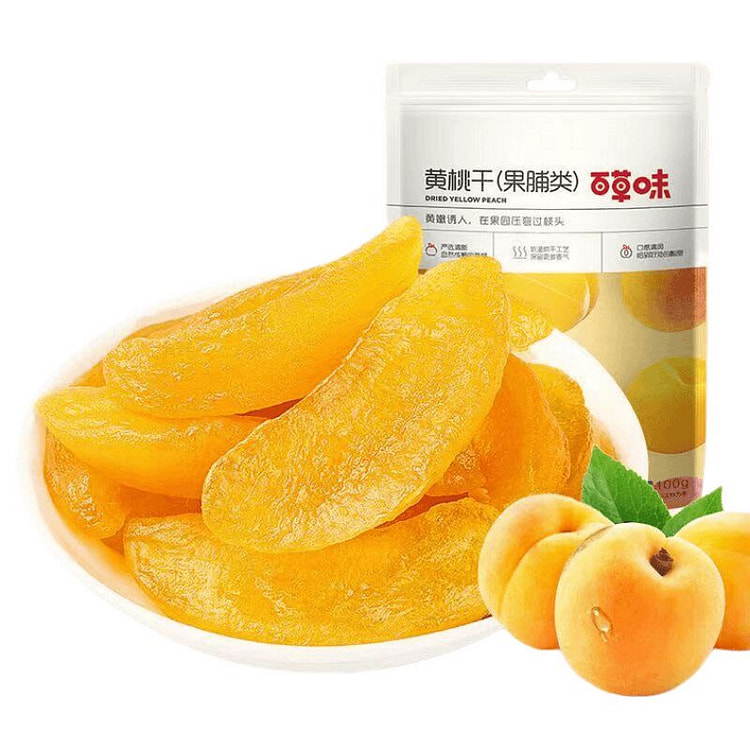 Be & Cheery Dried Yellow Peaches 60g*1 Bag 60 g