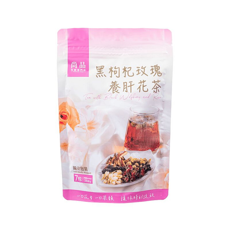 香港尚品 黑枸杞玫瑰養肝花茶 (8g x 7's) 7 个