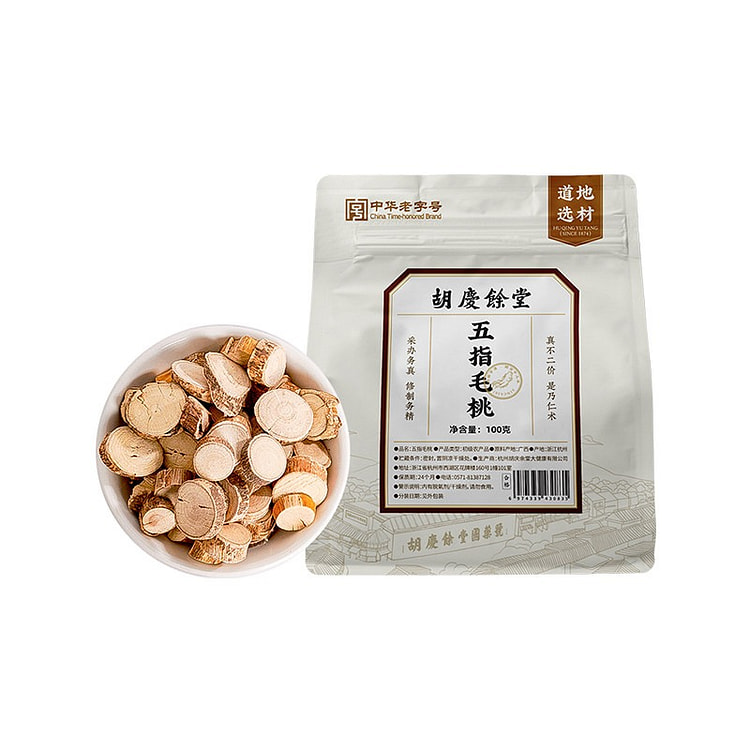 Hu Qing Yu Tang Five-Finger Peach Stew Soup 100g 100 g