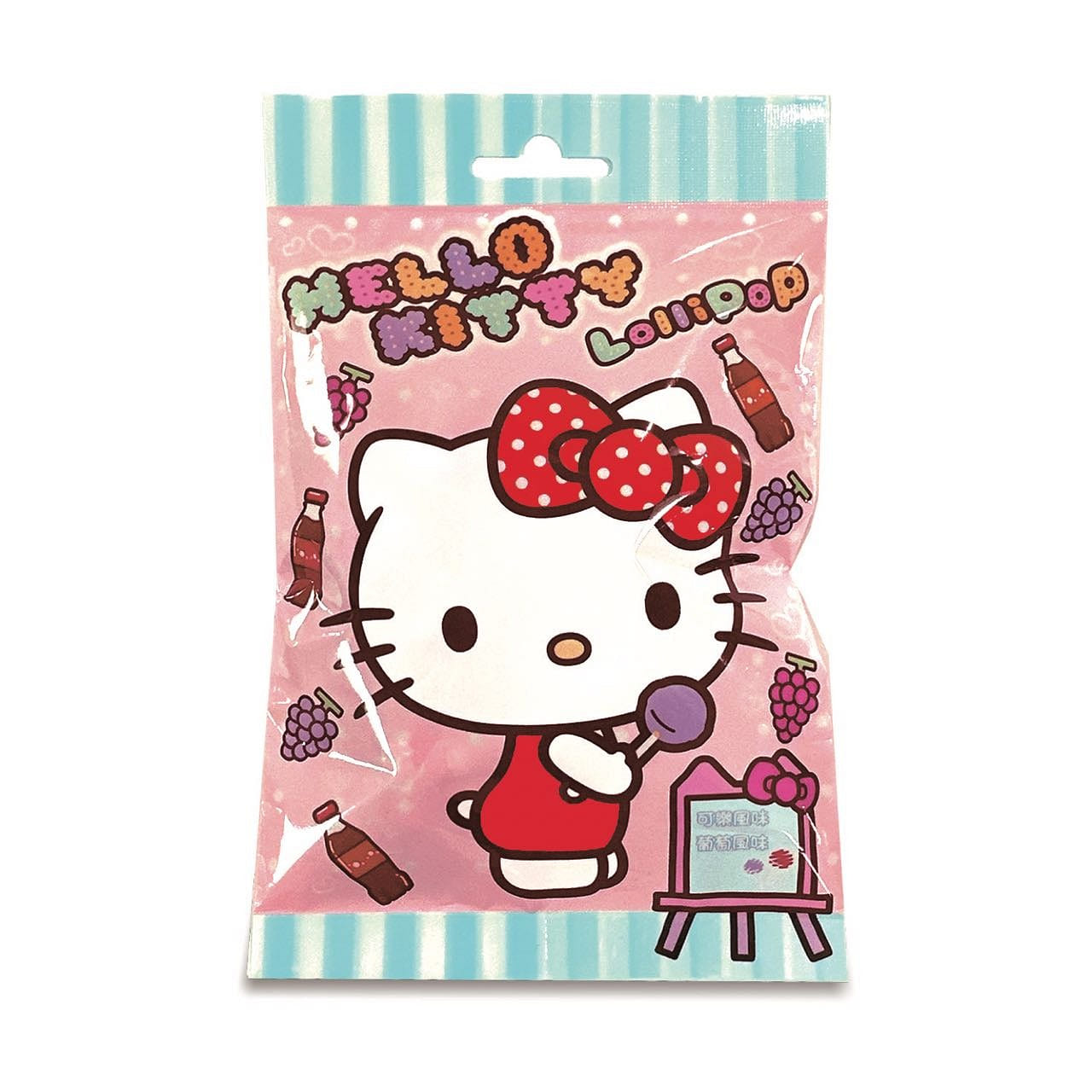 Hello Kitty Lollipop With Cola Flavor/Grape Flavor 6 Sticks 78 그램