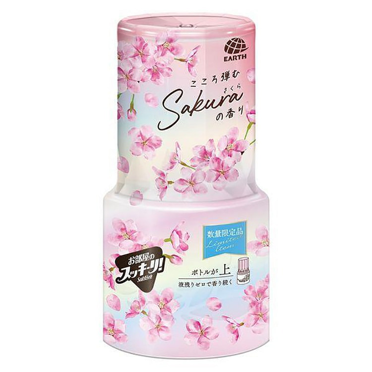 EARTH 除臭剂 樱花香味 400ml
