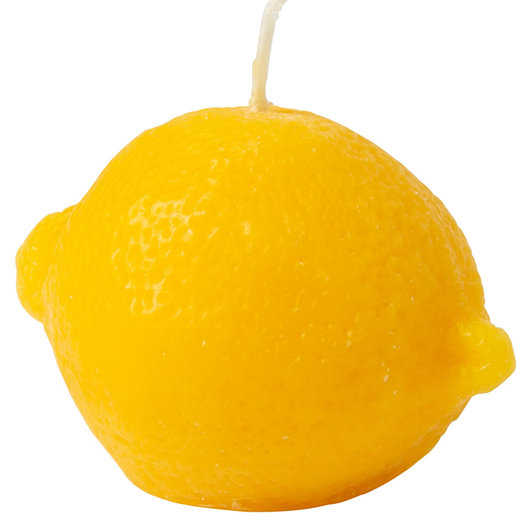 Rejuuv Lemon Shaped Scented Candle