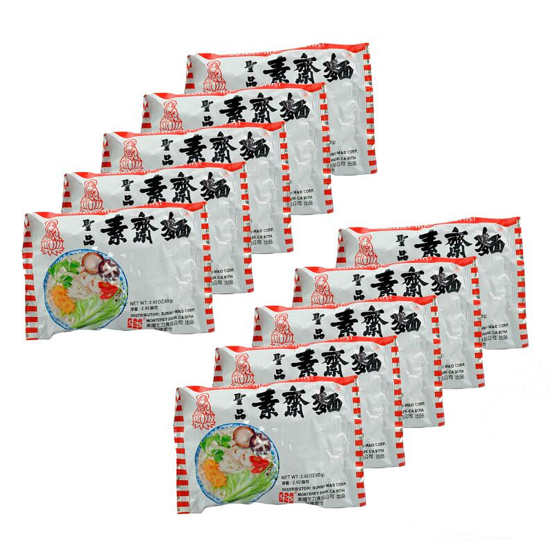 Sunny Maid Brand Instant Noodle Vegetable Flavor pack of 10 1 개