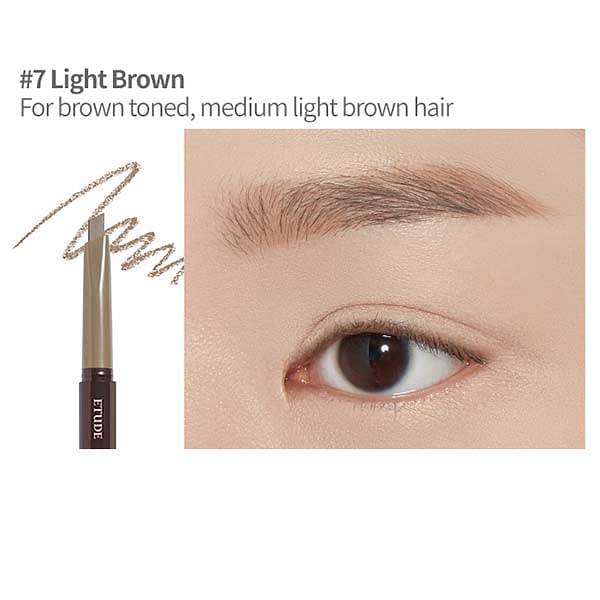 ETUDE HOUSE Drawing Eye Brow #7 Light Brown 1 each