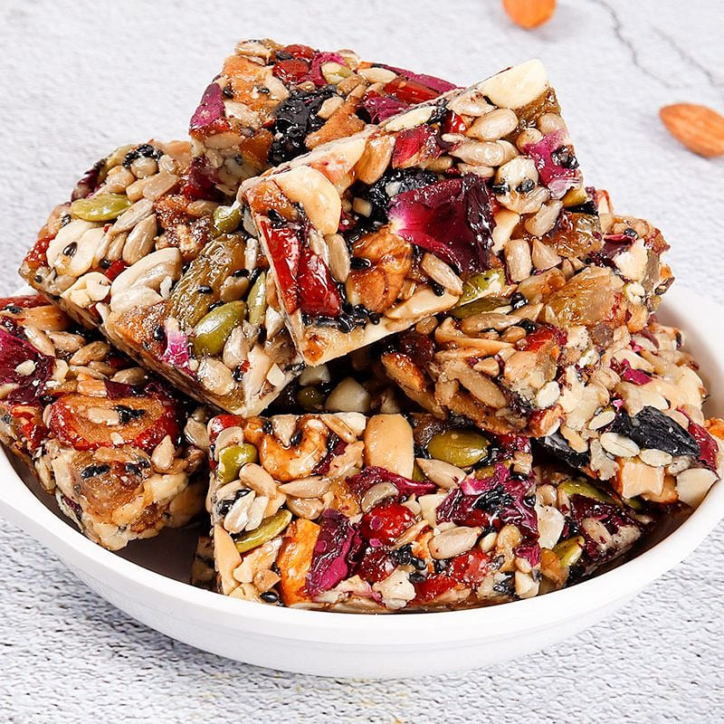 Rose cut cake walnut bazuki nut nutritious traditional pastry heart zero food 201 그램