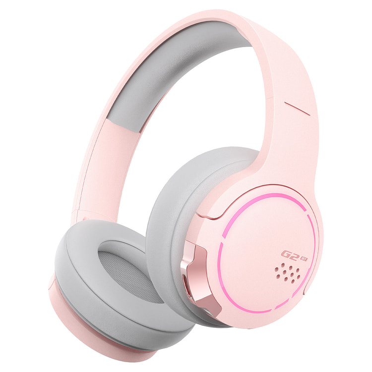 HECATE by Edifier G2BT Bluetooth Gaming Headset, Pink