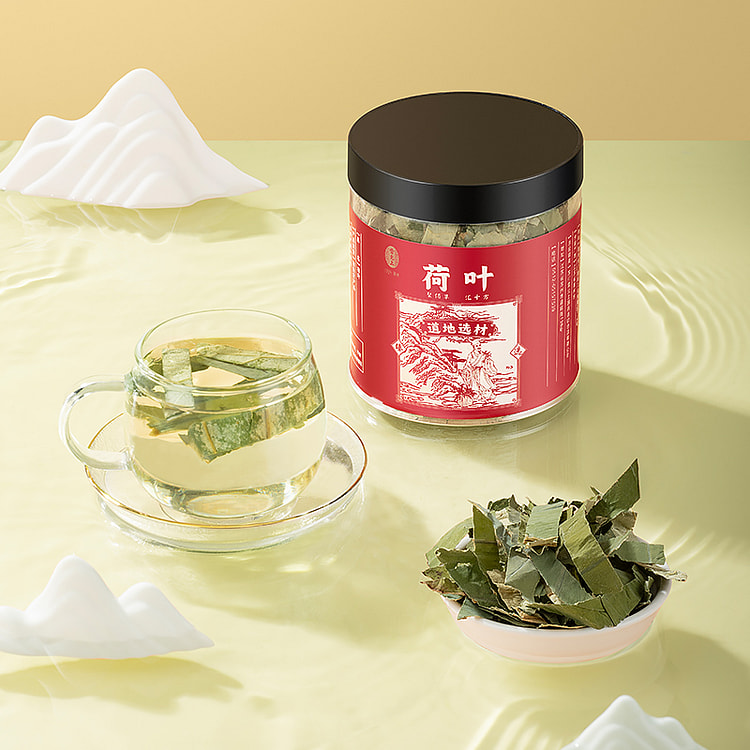 雷允上荷叶干茶叶泡水泡茶花茶30g*1瓶