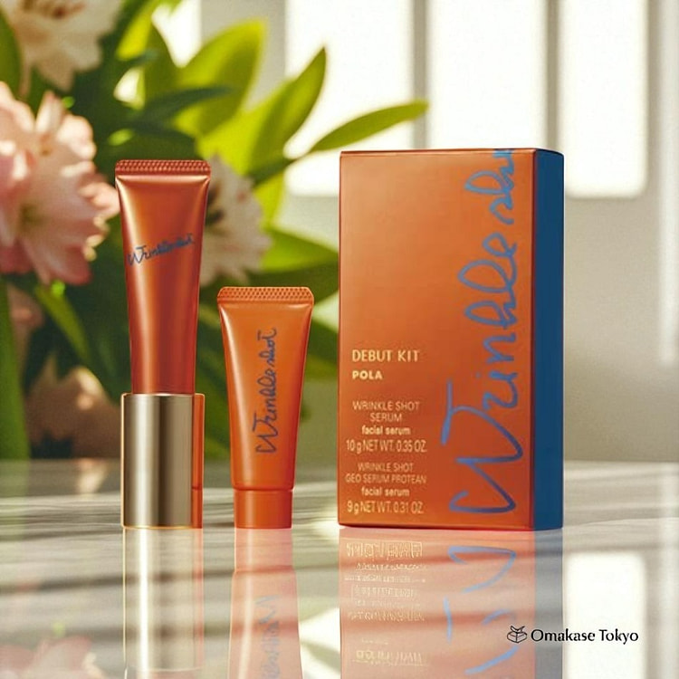 Pola Wrinkle Shot Debut Kit Face Care Set