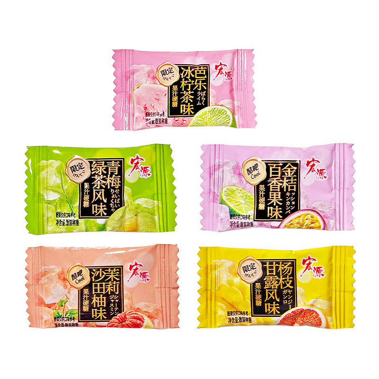 宏源什锦水果糖500g 500 克
