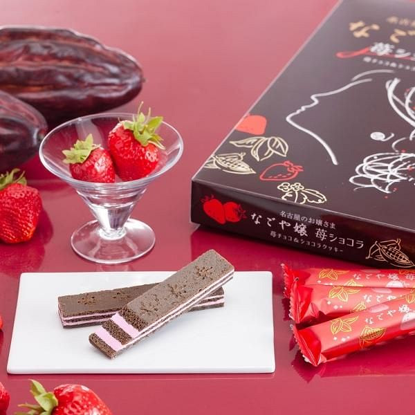 桃花亭 なごや嬢 苺ショコラ サンド 16本入 1 箱