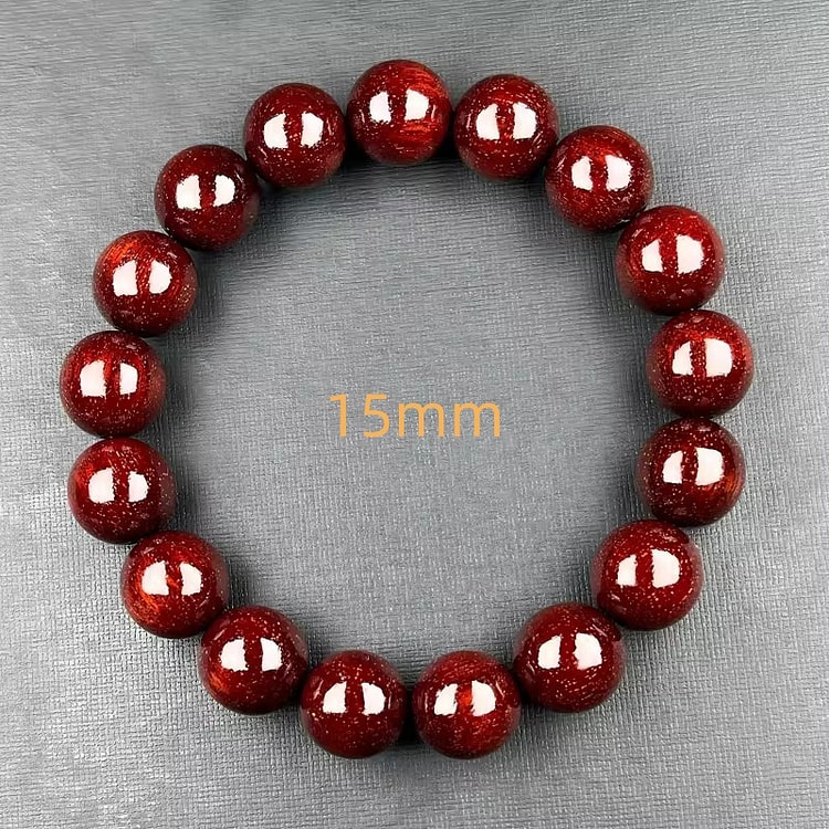 小叶紫檀满金星手串 鸡血红檀香1串 1 份