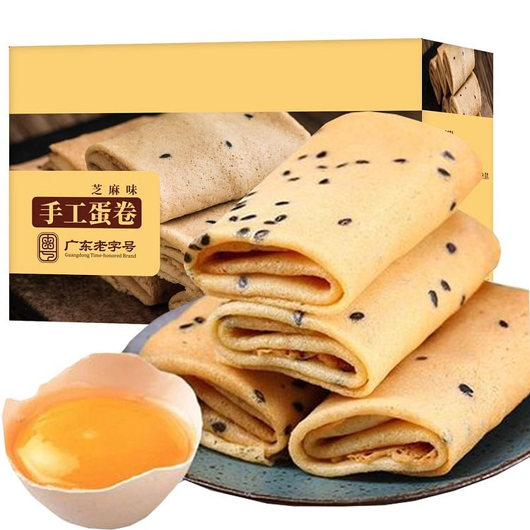 扬航手工芝麻鸡蛋卷老字号166g 166 克
