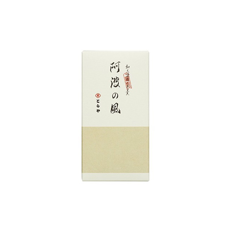 TORAYA Awa's Wind Tokushima Wasanbon Sugar Youkan 330g 1 pc 1 count