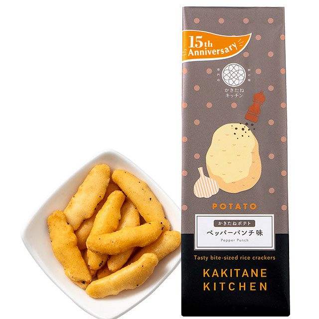 Kakitane Potato Pepper Punch Flavor Rice Cracker 65 g
