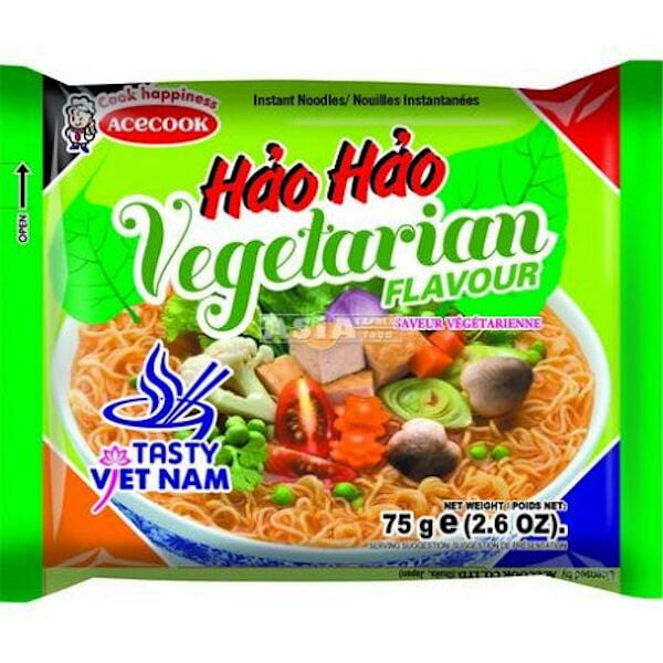 Acecook Hao Hao Vegetarian Instant Noodles 75 g